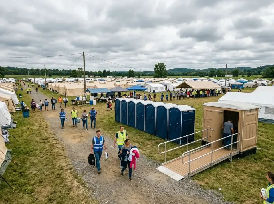 disaster-relief-camp-restrooms-010 — frequently asked questions, Dumpster & Portable Bathrooms Rental in Yorktown, TX